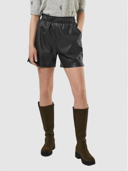 Shorts Woman Black Vero Moda