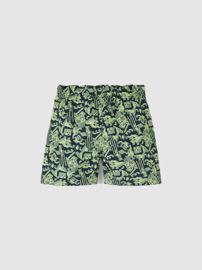 Pantalones Cortos Niño Verde Name It