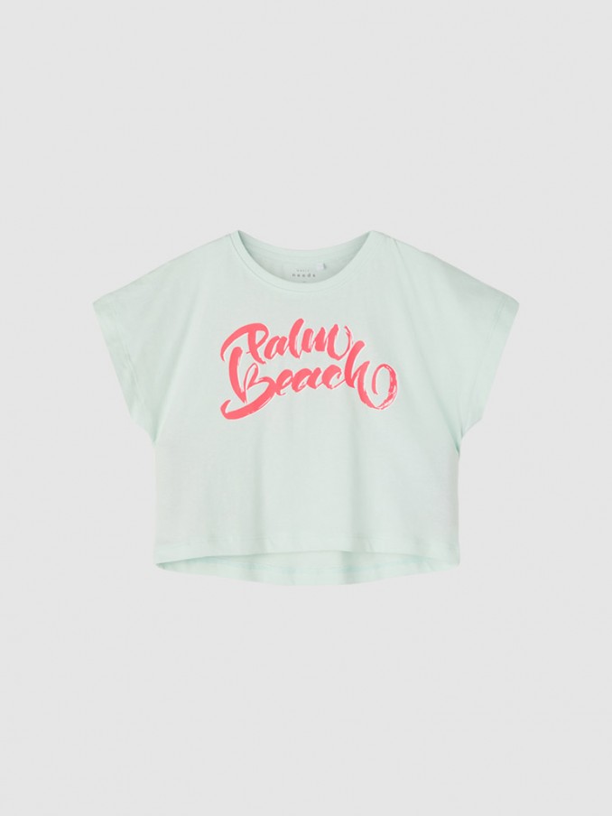 Camiseta Niña Verde Name It