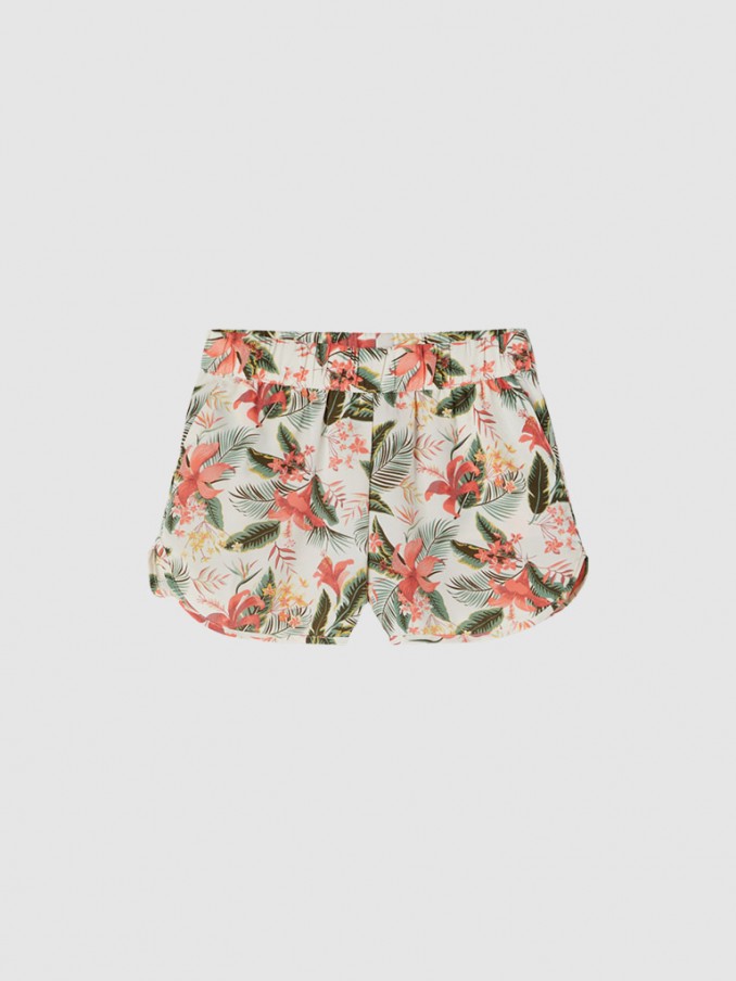 Pantalones Cortos Niña Florales Name It