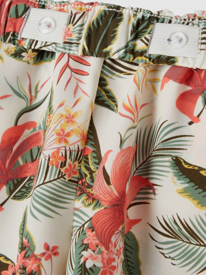 Pantalones Cortos Niña Florales Name It