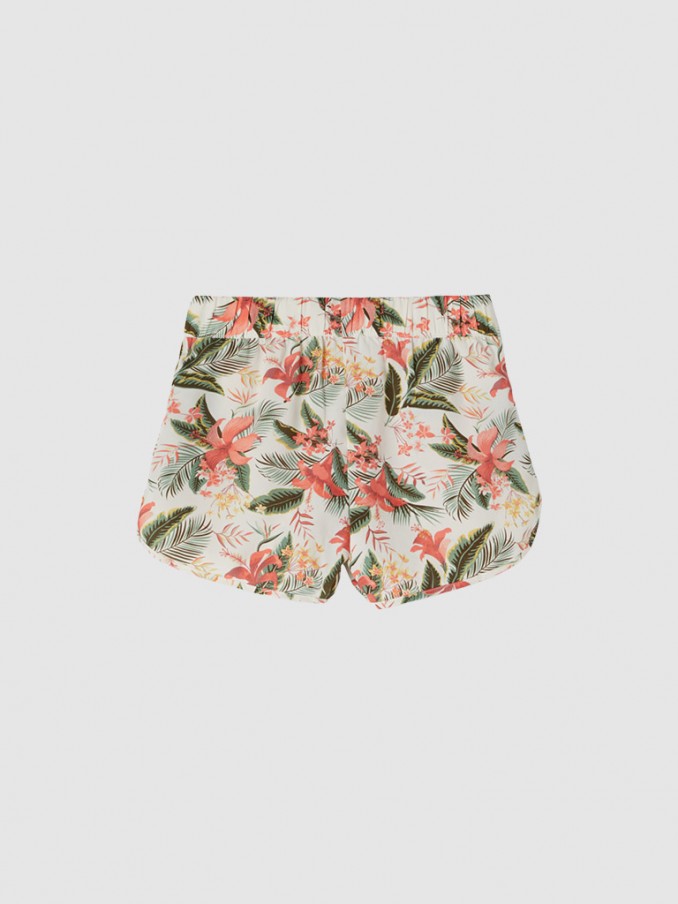 Pantalones Cortos Niña Florales Name It