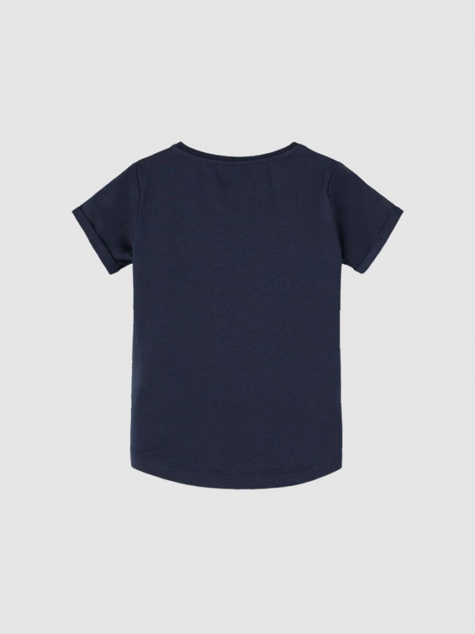 Camiseta Niña Azul Marino Name It