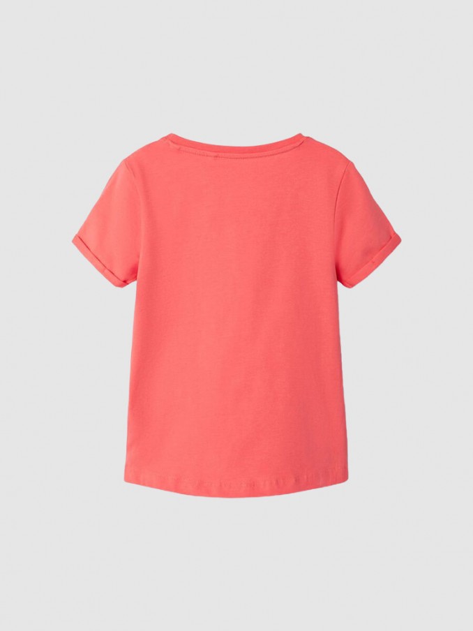 Camiseta Niña Salmón Name It