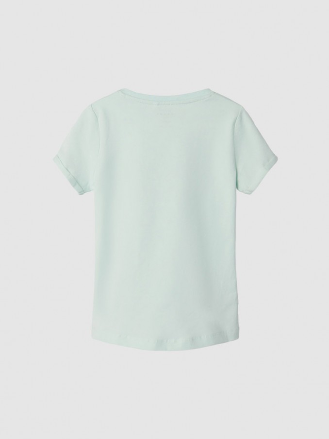 Camiseta Niña Agua Verde Name It