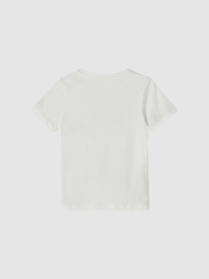 Camiseta Niño Blanco Name It