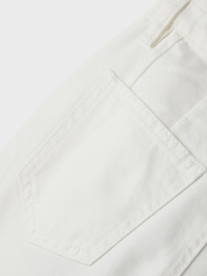 Pantalones Niña Blanco Name It
