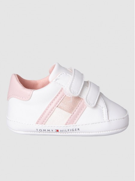 Sneakers Baby Girl White Tommy Jeans Kids