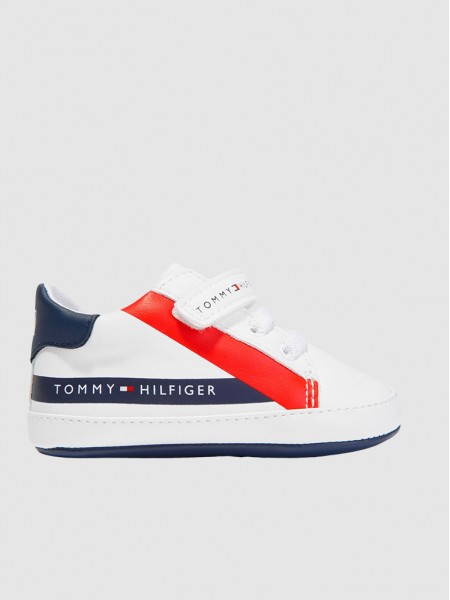 Sneakers Baby Boy White Tommy Jeans Kids