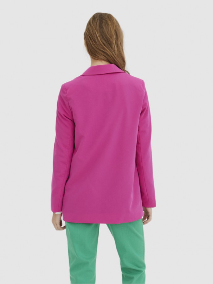 Blazer Mujer Rosa Rosa Vero Moda