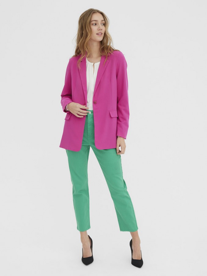 Blazer Mujer Rosa Rosa Vero Moda