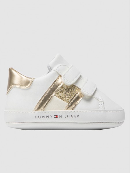 Sneakers Baby Girl White Tommy Jeans Kids