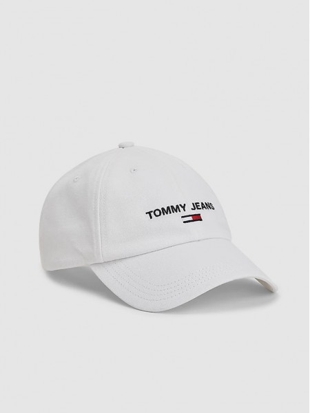 Hat Man White Tommy Jeans