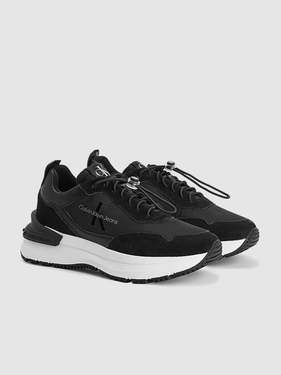 Tenis Mujer Negro Calvin Klein Yw0Yw00636 Mellmak