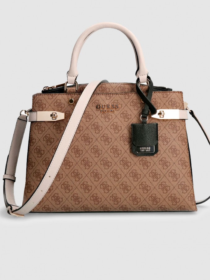 Bolso Mujer Beige Guess