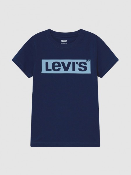 Camiseta Niño Azul Levis