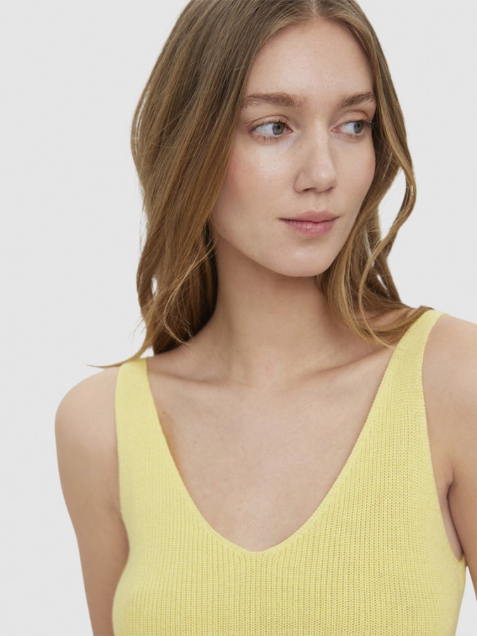 Blusa Mujer Amarillo Vero Moda