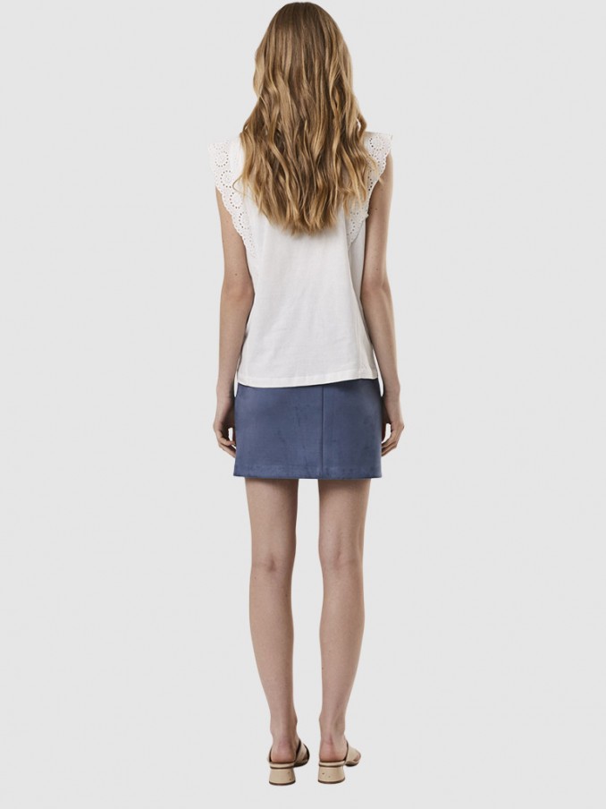 Blusa Mujer Blanco Vero Moda