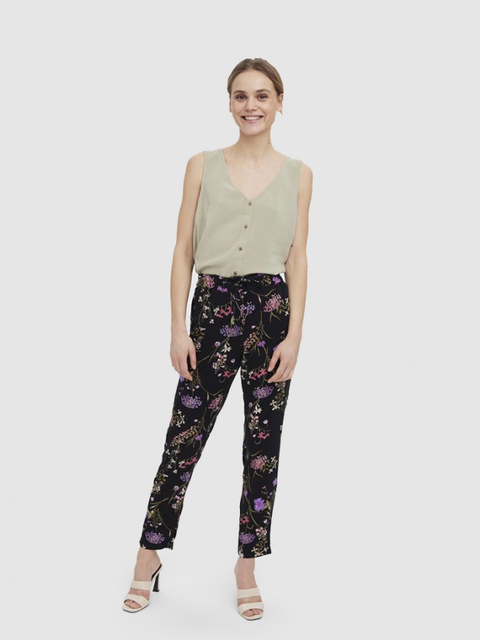 Pantalones Mujer Florales Vero Moda