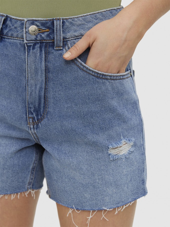 Pantalones Cortos Mujer Jeans Vero Moda