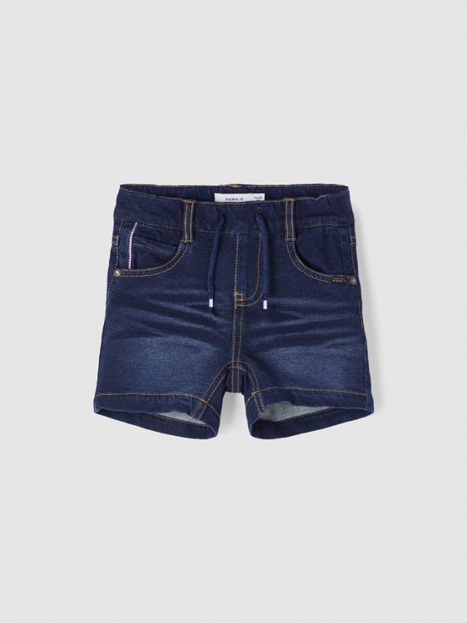 Pantalones Cortos Niño Jeans Oscuros Name It