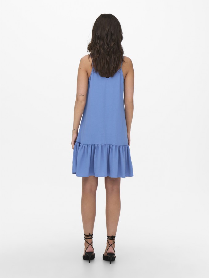 Vestido Mujer Azul Only