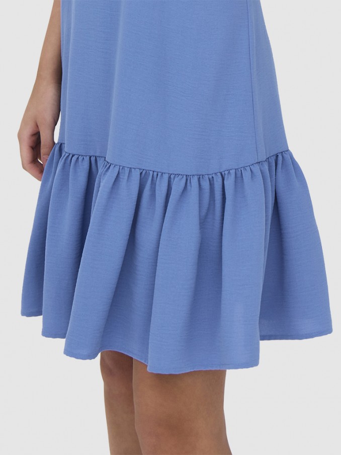 Vestido Mujer Azul Only