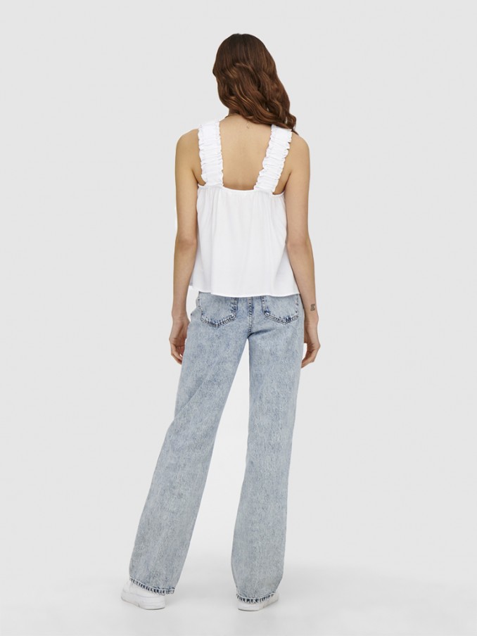 Blusa Mujer Blanco Only
