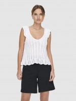 Blusa Mujer Blanco Only Blusa Mujer Blanco Only