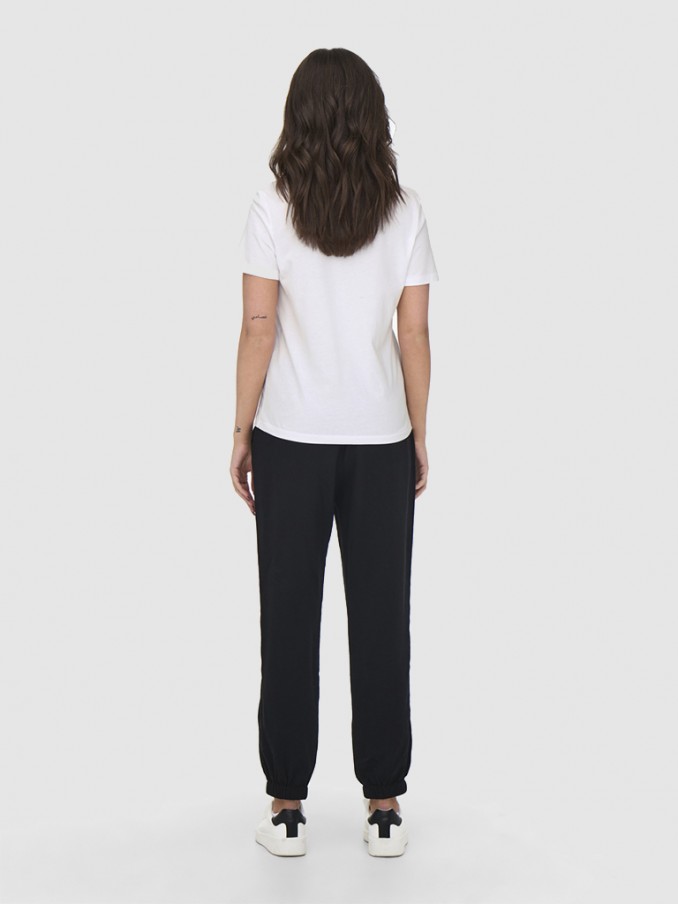 Camiseta Mujer Blanco Only