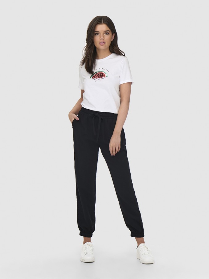 Camiseta Mujer Blanco Only