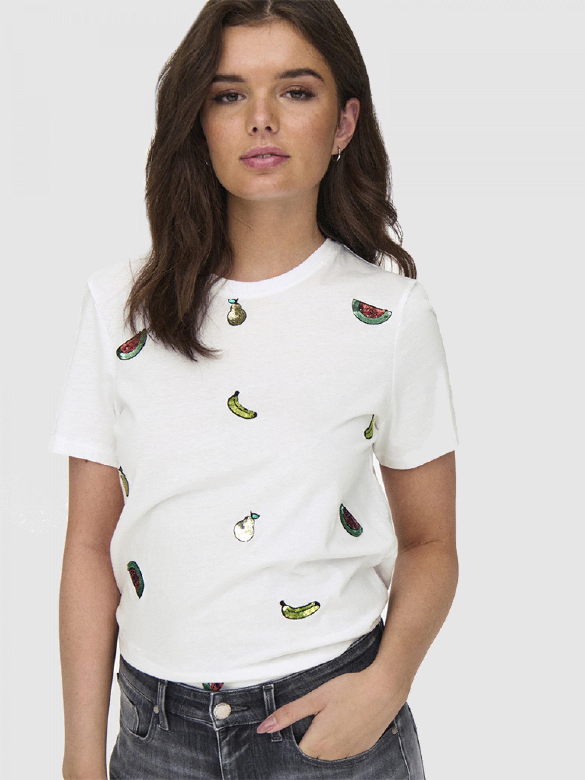 Camiseta Mujer Multicolor Only