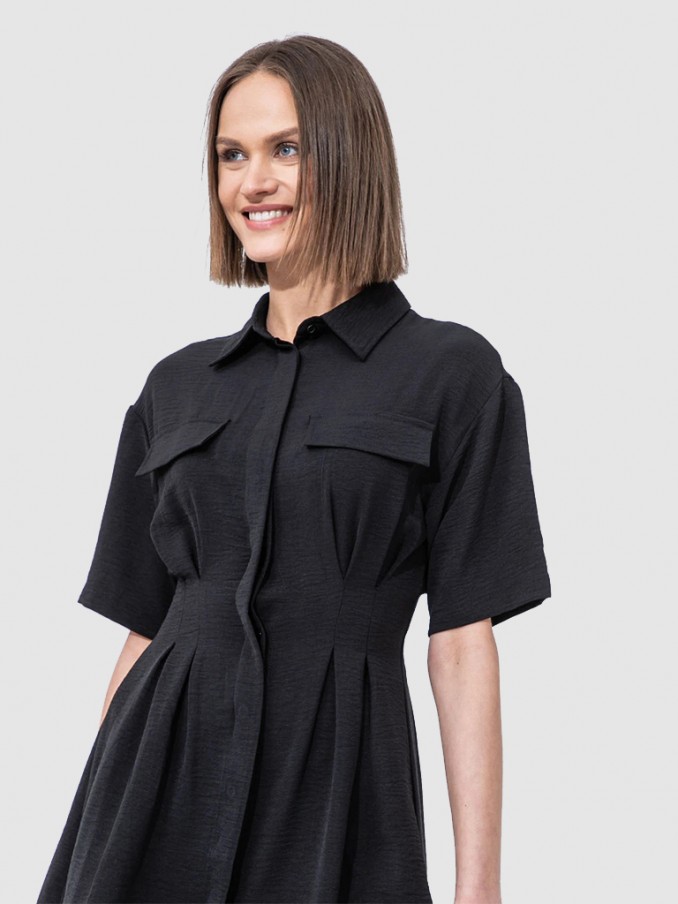 Vestido Mujer Negro Only