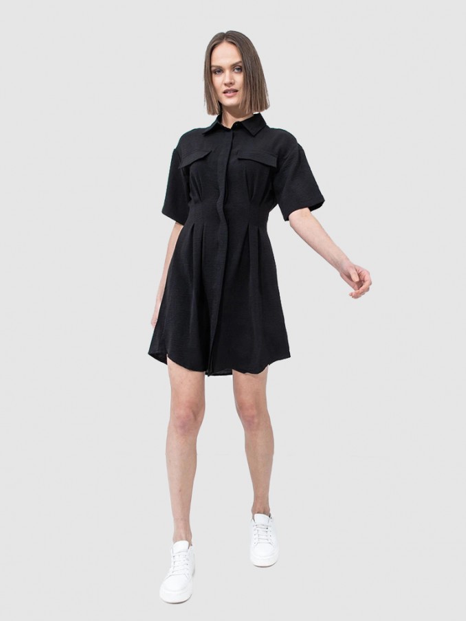 Vestido Mujer Negro Only