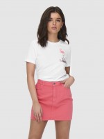 Camiseta Mujer Blanco Only Camiseta Mujer Blanco Only
