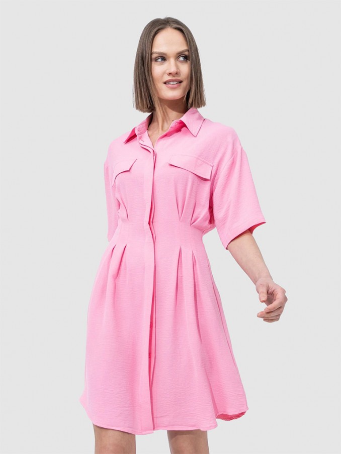 Vestido Mujer Rosa Only