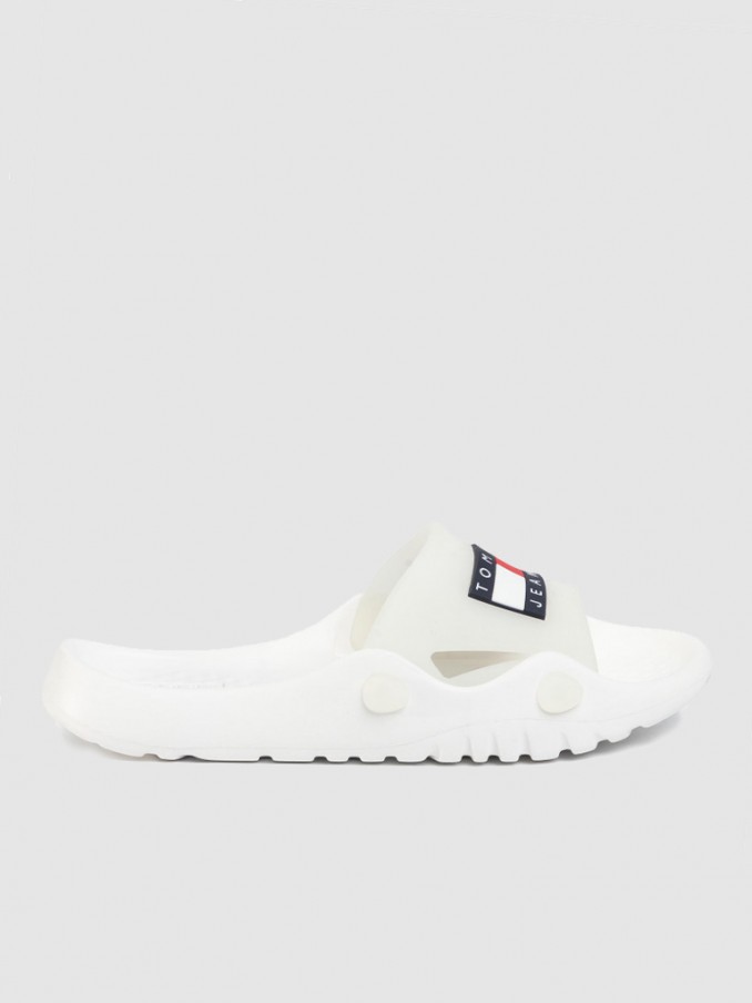 Chinelo Mulher Heritage Shiny Pool Tommy Jeans