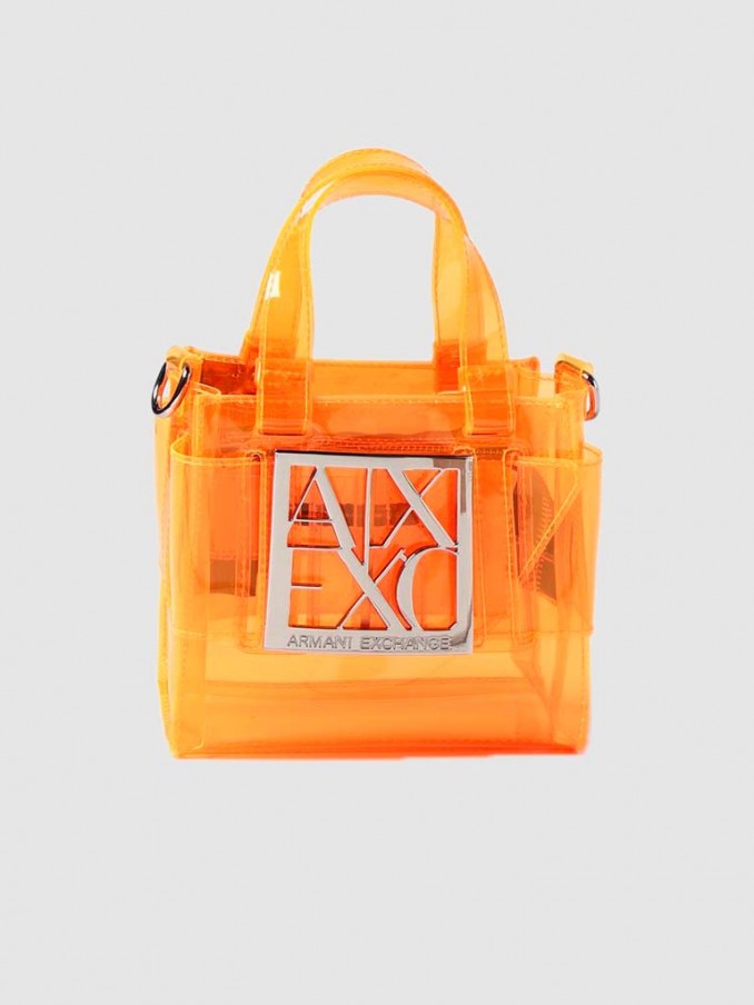 Handbag Woman Orange Armani Exchange 9426912R712 9426912R712