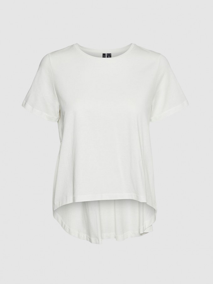 Camiseta Mujer Blanco Vero Moda