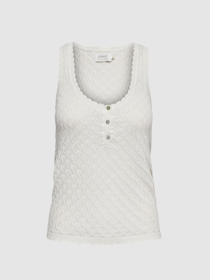 Blusa Mujer Blanco Only