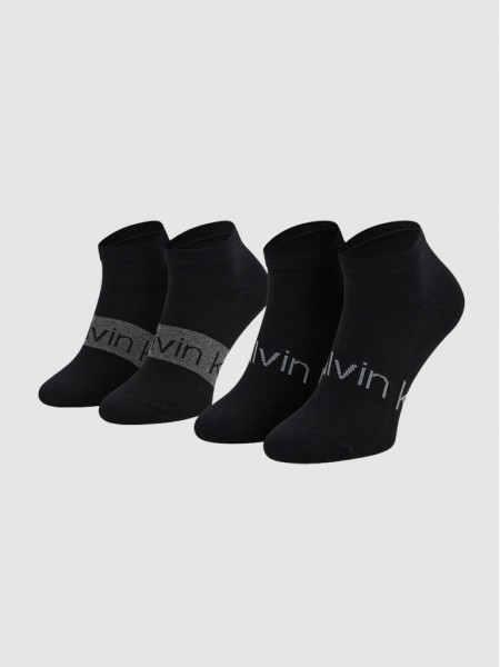 Calcetines Hombre Negro Calvin Klein