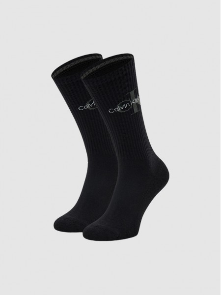 Calcetines Hombre Negro Calvin Klein