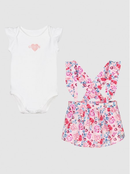 Set Baby Girl Floral Guess