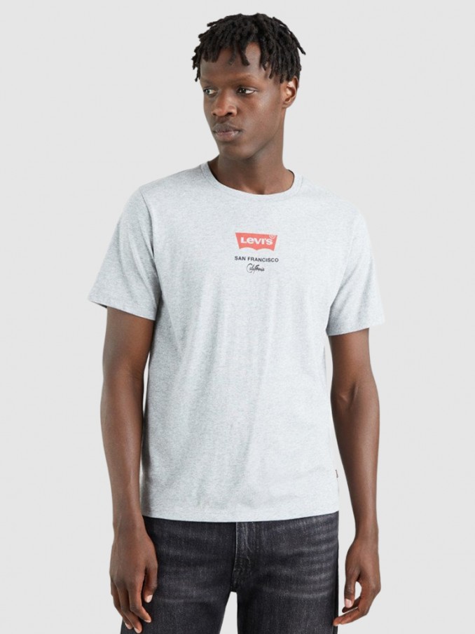 T-Shirt Man Grey Levis