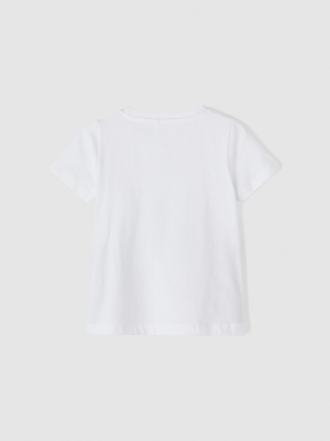 Camiseta Niño Blanco Name It