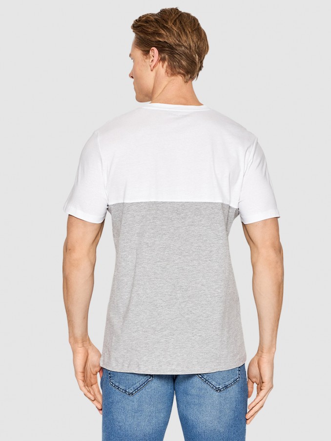 Camiseta Hombre Gris Jack & Jones