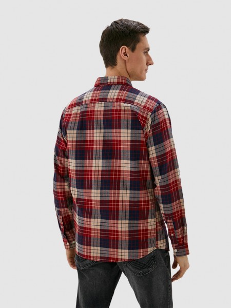 Camisa Homem Jason Check Jack Jones