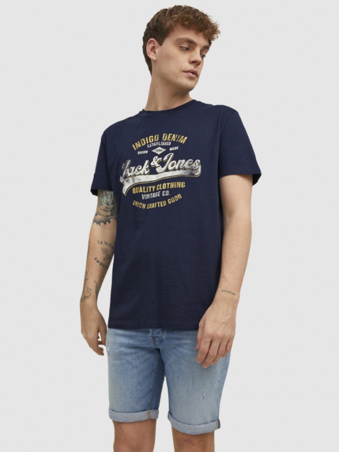 T-Shirt Homem Blubooster Jack Jones