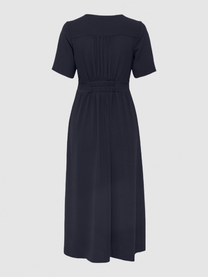 Vestido Mujer Azul Marino Only