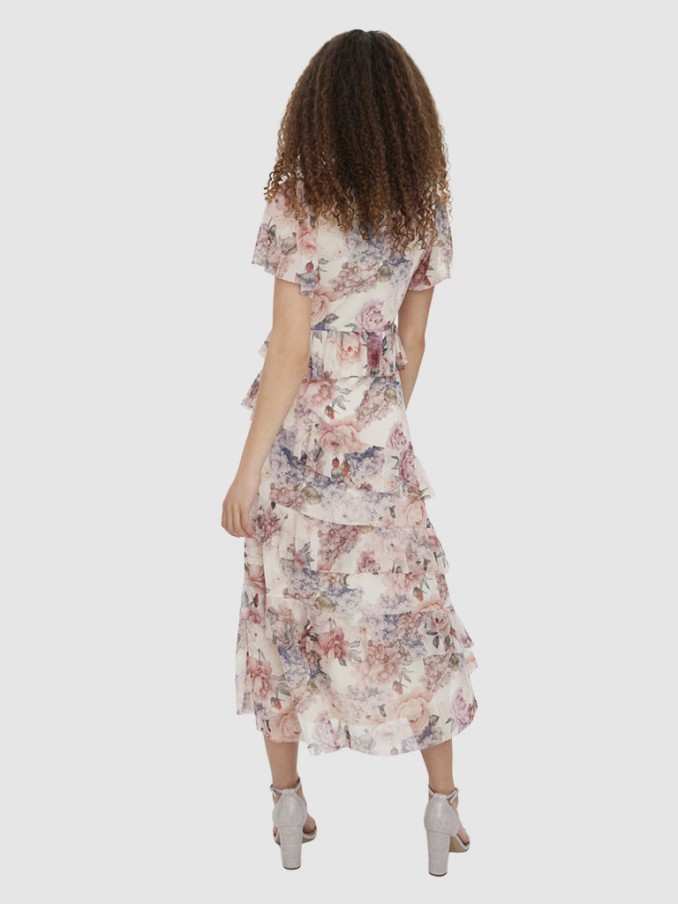 Vestido Mujer Florales Vero Moda
